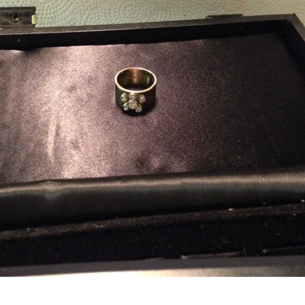 14k yellow gold diamond women’s ring